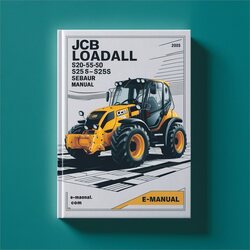 JCB Loadall 520-50 525-50 525S Service Repair Workshop Manual PDF