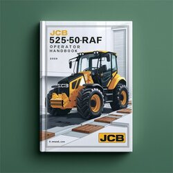JCB 525-50RAF Loadall-operator Service Repair Workshop Manual PDF