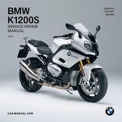 BMW 2 Series K1200S Service Repair Workshop Manual PDF