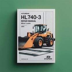 Hyundai HL740-3 Wheel Loader Service Repair Workshop Manual PDF