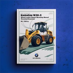 Komatsu WA30-5 Wheel Loader (sn: 15001 Up) SN: Service Repair Workshop Manual PDF