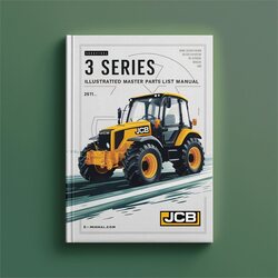 JCB 3 Series Illustrated Master Parts Catalog PDF