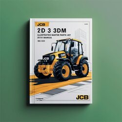 2010 JCB 2D 3 3DM Illustrated Master (9802/ M555001 On M125000) Parts Catalog PDF