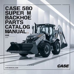 Case 580 Super M Series 3 Backhoe Parts Catalog PDF