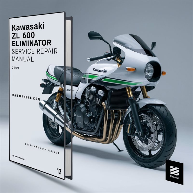Kawasaki Eliminator ZL 600 Service Repair Workshop Manual PDF