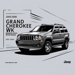 2005-2008 Jeep Grand Cherokee Service Repair Workshop Manual PDF