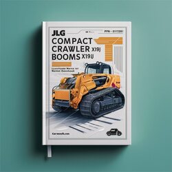 JLG Compact Crawler Booms X19J CE Illustrated Master (p/n 3121281) Parts Catalog PDF