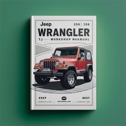 Jeep Wrangler TJ Service Repair Workshop Manual PDF