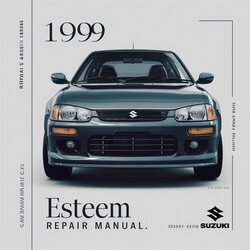 1999 Suzuki Esteem Service Repair Workshop Manual PDF