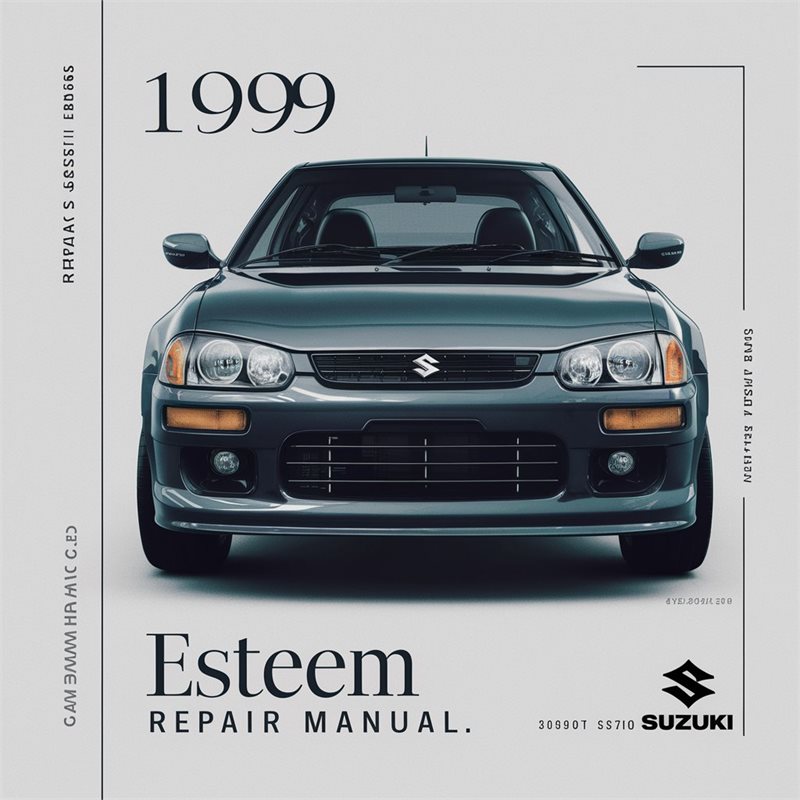 1999 Suzuki Esteem Service Repair Workshop Manual PDF
