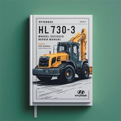 Hyundai HL730-3 Wheel Excavator Servcie Service Repair Workshop Manual PDF