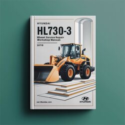 Hyundai HL730-3 Wheel Loader Service Repair Workshop Manual PDF
