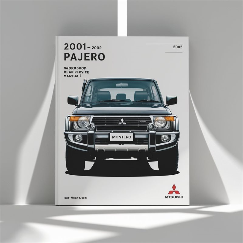 2001-2002 Mitsubishi Pajero (Montero) Service Repair Workshop Manual PDF