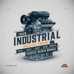 Isuzu I Series Industrial Diesel Engine 2aa1 3aa1 2ab1 3ab1 Models Service Repair Workshop Manual PDF