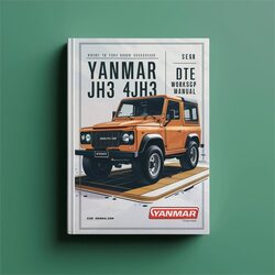 Yanmar JH3 3jh3 4jh3 HTE DTE 4jh3ce1 Service Repair Workshop Manual PDF