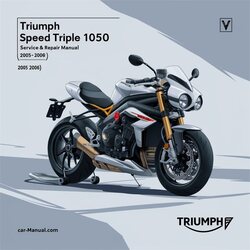 2005-2006 Triumph Speed Triple Service Repair Workshop Manual PDF