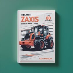 Hitachi Zaxis ZX 70 70LC 80 80LCK 80SB 80SBLC Excavator Parts Catalog PDF