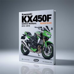 2012-2014 Kawasaki KX Series KX450F - 450F Service Repair Workshop Manual PDF