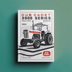 Cub Cadet 3000 Series Tractors Service Repair Workshop Manual PDF