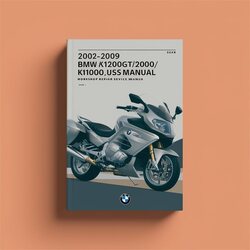 2002-2009 BMW K1200gt/k1200r/k1200s Motorbike Best Service Repair Workshop Manual PDF