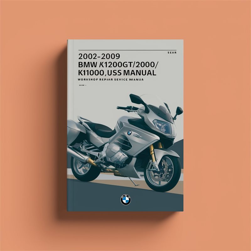 2002-2009 BMW K1200gt/k1200r/k1200s Motorbike Best Service Repair Workshop Manual PDF
