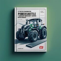 ZF Tractor Transmission Powershuttle T-7100 KT Service Repair Workshop Manual PDF
