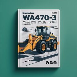 Komatsu WA470-3 Wheel Loader (sn: 20001 Up) SN: Service Repair Workshop Manual PDF