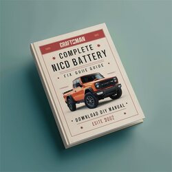 Craftsman Nicd Battery Fix DIY Service Repair Workshop Manual PDF