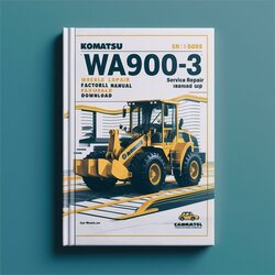 Komatsu WA900-3 Wheel Loader (sn: 50001 Up) SN: Service Repair Workshop Manual PDF