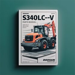 Doosan S340lc-v Excavator Parts Catalog PDF