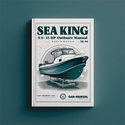 1970-1984 Outboard Engines Sea King 9.6 -15 HP Service Repair Workshop Manual PDF