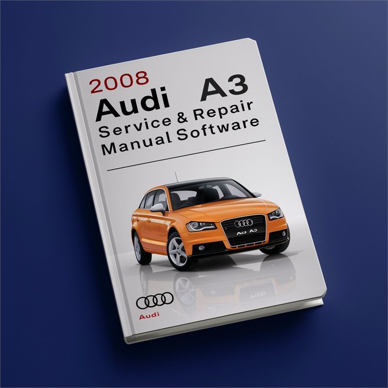 2008 Audi A3 Software Service Repair Workshop Manual PDF