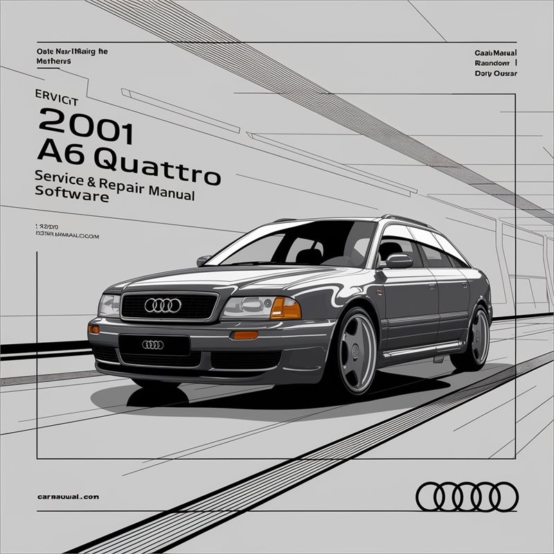 2001 Audi Quattro A6 Software Service Repair Workshop Manual PDF