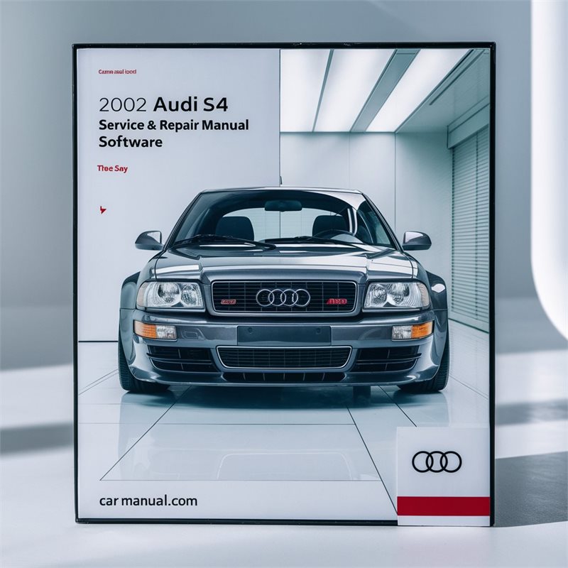 2002 Audi S4 Software Service Repair Workshop Manual PDF