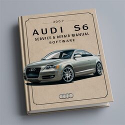 2007 Audi S6 Software Service Repair Workshop Manual PDF