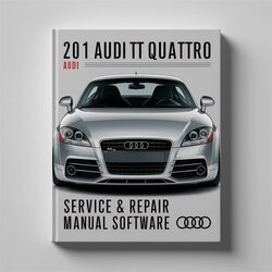 2011 Audi Quattro TT Software Service Repair Workshop Manual PDF