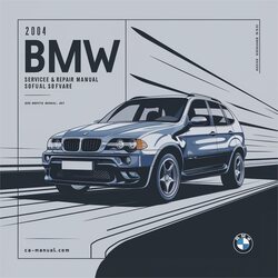 2004 BMW X3 Service & Repair Manual Software 