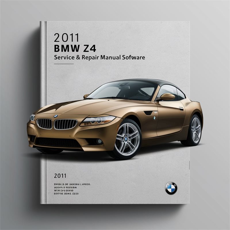 2011 BMW 3 Series Z4 Software Service Repair Workshop Manual PDF
