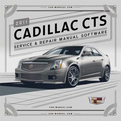 2011 Cadillac CTS Software Service Repair Workshop Manual PDF