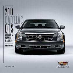 2011 Cadillac DTS Software Service Repair Workshop Manual PDF