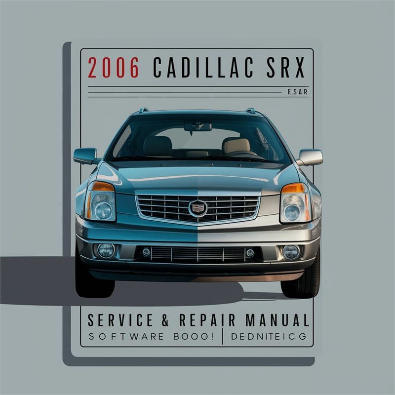 2006 Cadillac SRX Software Service Repair Workshop Manual PDF
