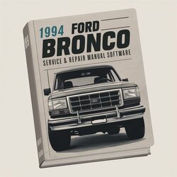1994 Ford Bronco Software Service Repair Workshop Manual PDF