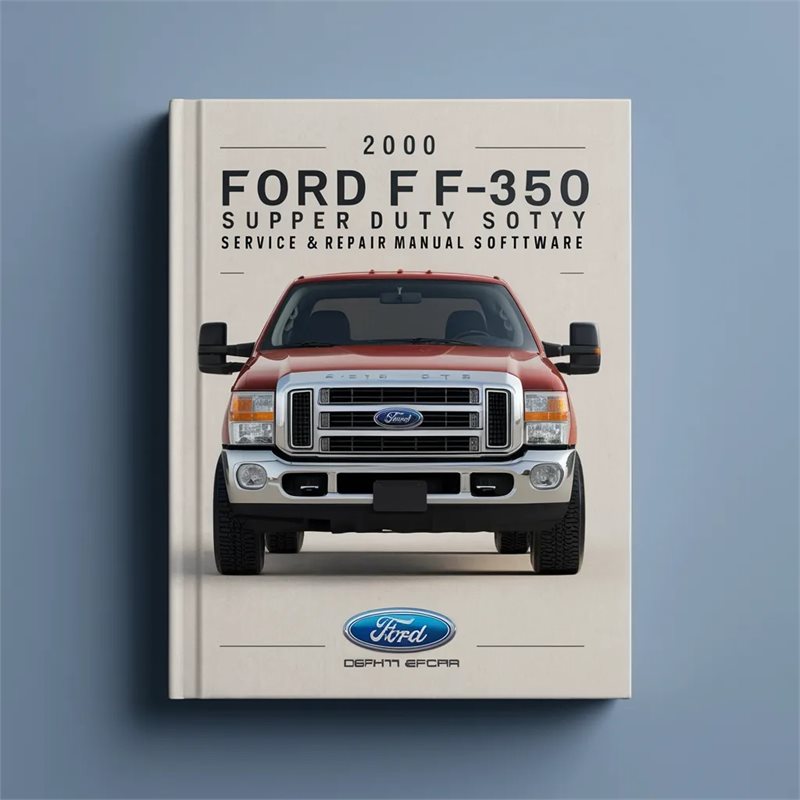 2000 Ford Super Duty F-350 Software Service Repair Workshop Manual PDF