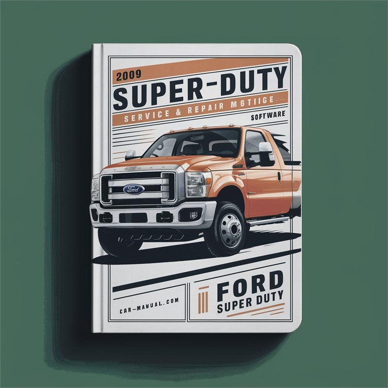 2009 Bedford Ford F-550 Super Duty Software Service Repair Workshop Manual PDF