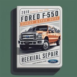 2010 Ford F-550 Super Duty Manual de servicio y reparación Software 