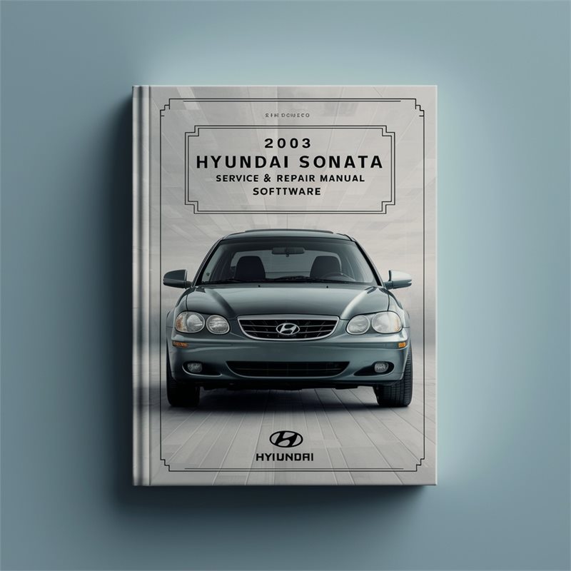 2003 Hyundai Sonata Software Service Repair Workshop Manual PDF