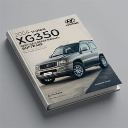 2004 Hyundai Grandeur XG350 Software Service Repair Workshop Manual PDF