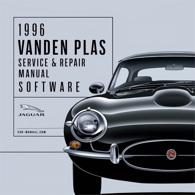 1996 Jaguar Vanden Plas Software Service Repair Workshop Manual PDF