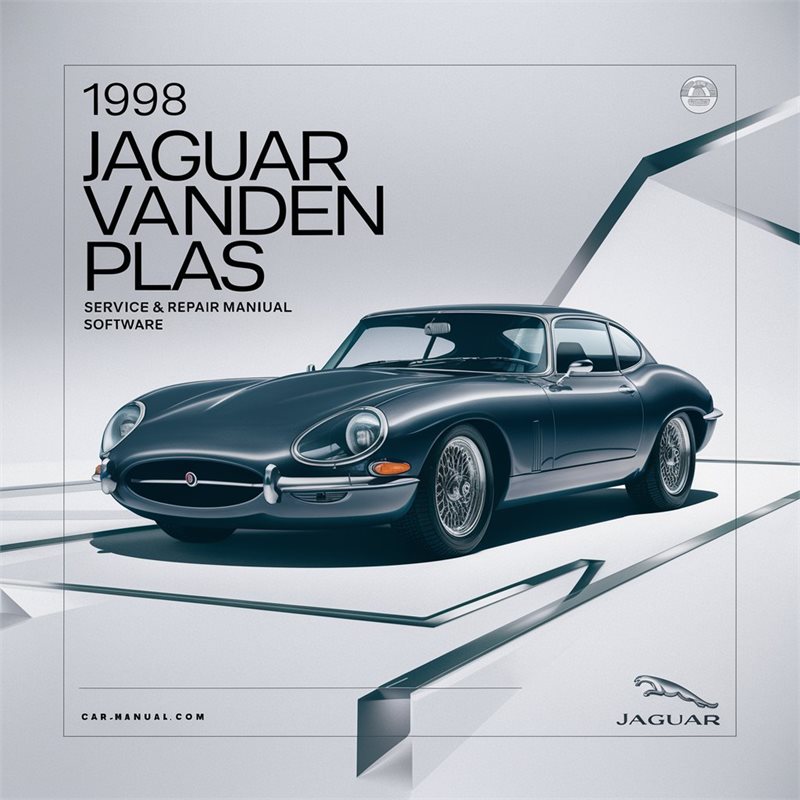 1998 Jaguar Vanden Plas Software Service Repair Workshop Manual PDF
