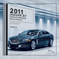 2011 Jaguar XF Software Service Repair Workshop Manual PDF